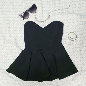 Posh for the Photo Peplum Top